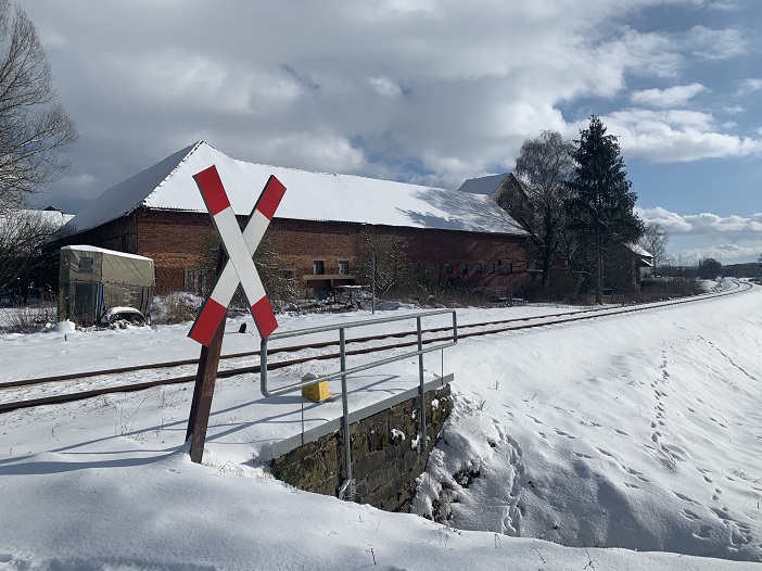 Hier könnte eine Bedarfshaltestelle für Todenhausen entstehen.